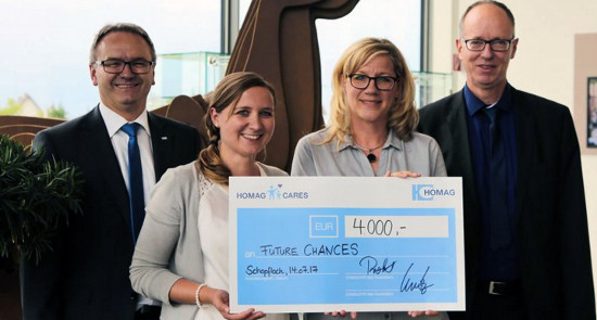 Prosigue el programa solidario “HOMAG Cares”