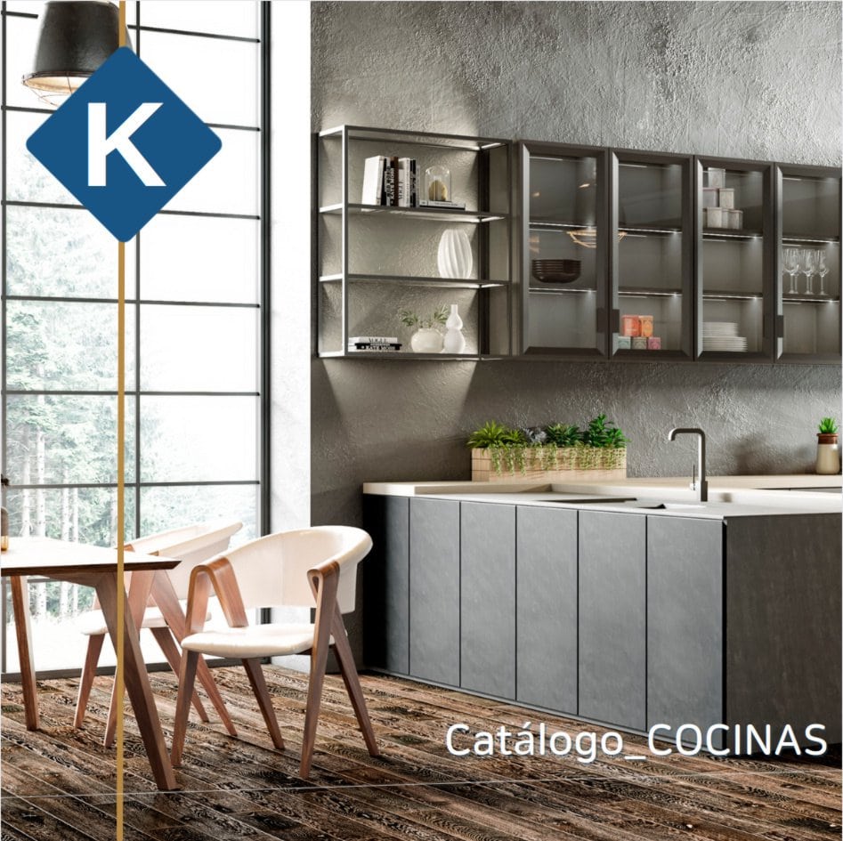 Perfiles de Aluminio para muebles de cocina